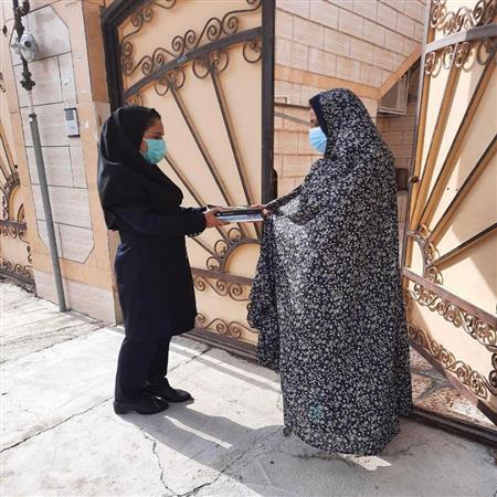 طرح پیک کتاب درب منزل
